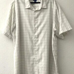 NEW BIG & TALL BUTTON-DOWN CASUAL SHIRT